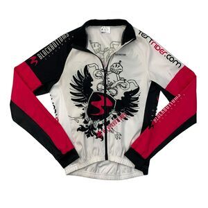 Blackbottoms TestRider.com Cycling Jersey Women XL Extra Large Long Sleeve Biker